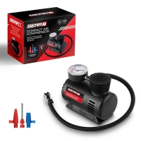 Mini compresor auto cu manometru, 12V, 21 BAR, 300 PSI, negru, Vivo GR0102